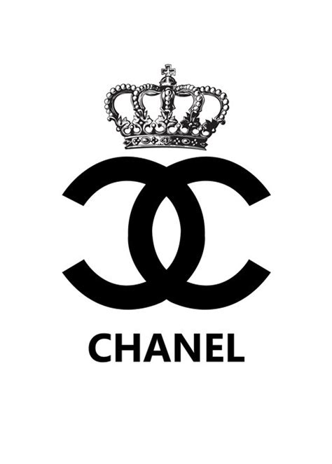 chanel logo coco|Chanel logo with crown.